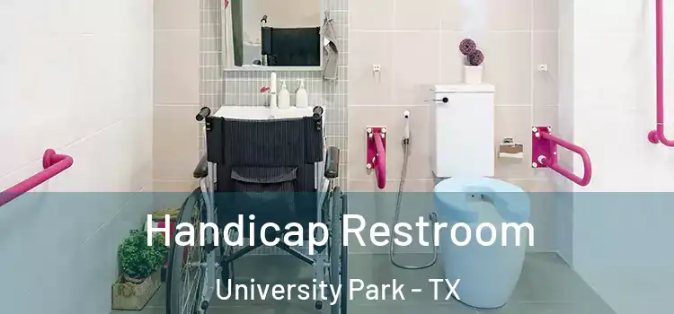 Handicap Restroom University Park - TX