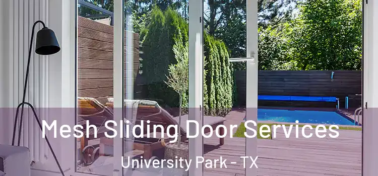 Mesh Sliding Door Services University Park - TX