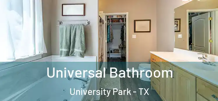  Universal Bathroom University Park - TX
